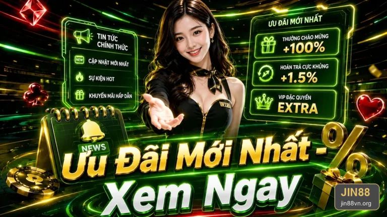 Khuyến Mãi JIN88: Chọn Ưu Đãi Theo Nhu Cầu, Không Chỉ Nhìn Con Số Lớn – jin88vn.org