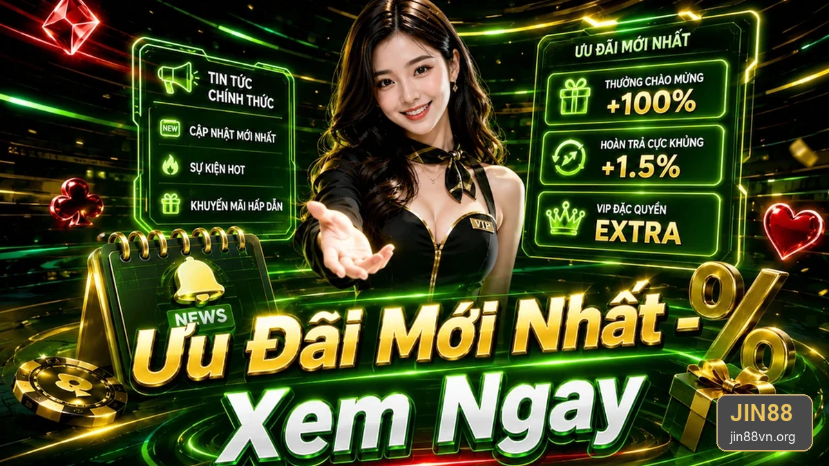 Khuyến Mãi JIN88: Chọn Ưu Đãi Theo Nhu Cầu, Không Chỉ Nhìn Con Số Lớn – jin88vn.org