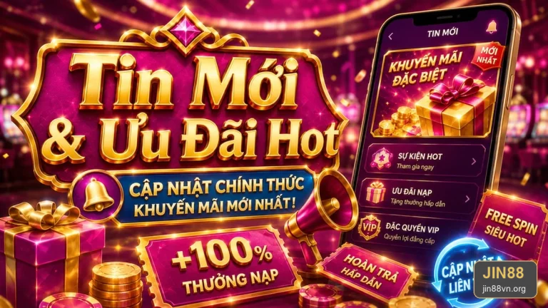 Khuyến Mãi JIN88 Cho Người Mới: Đọc Điều Kiện Nhận Thưởng Thế Nào Để Thấy Minh Bạch – jin88vn.org