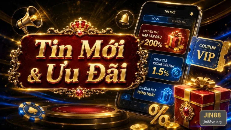 Khuyến Mãi JIN88: Tin Mới, Ưu Đãi Và Điều Kiện Nhận Thưởng Cần Đọc Kỹ – jin88vn.org