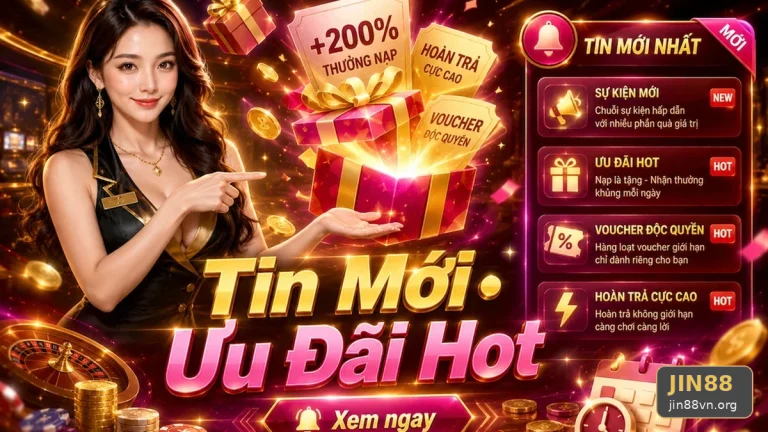 Khuyến Mãi JIN88 Tại jin88vn.org: Phân Biệt Giá Trị Hiển Thị Và Giá Trị Thực Sau Điều Kiện Nhận Thưởng